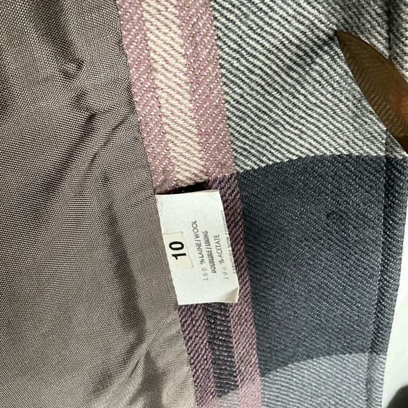 Don Sayres Mable Danahi Womans Jacket 10 Cropped Blazer 100% Wool - Picture 6 of 10